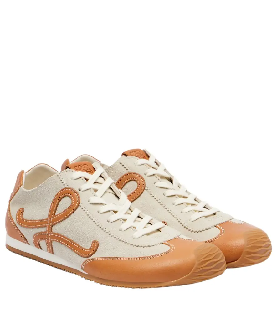 Loewe Ballet Runner 2.0 suede sneakers