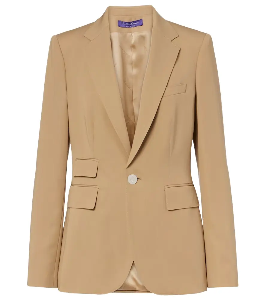 Ralph Lauren Collection Parker wool gabardine blazer