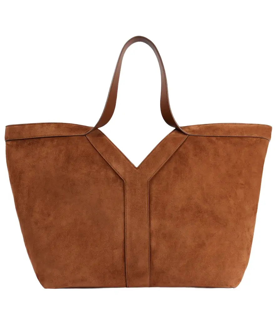 Saint Laurent Y suede tote bag