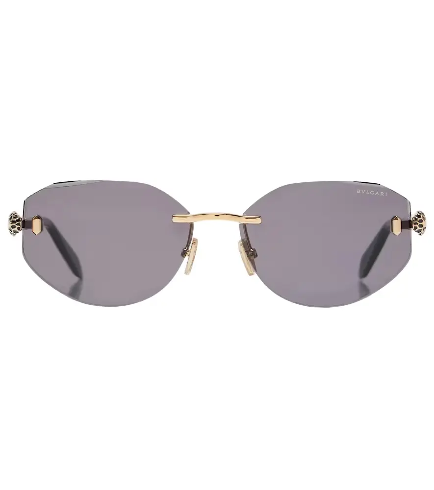 Bvlgari Serpenti Forever oval sunglasses