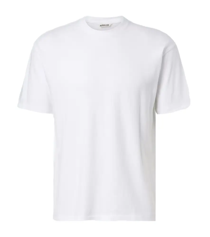 Auralee Oversized cotton jersey T-shirt