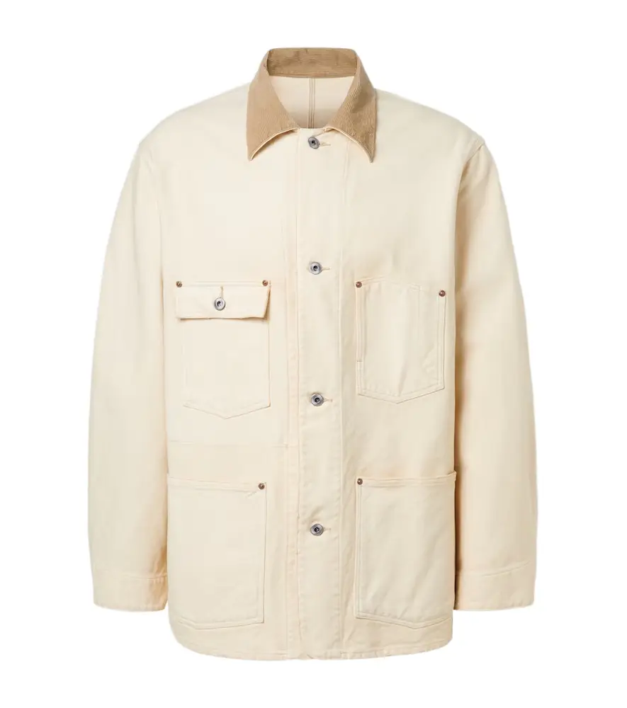 A.Presse A. Presse Vintage cotton, hemp, and silk field jacket
