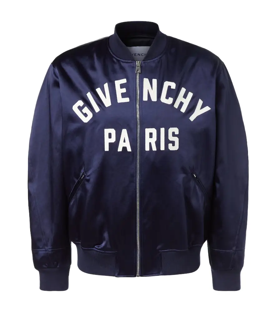 Givenchy Paris satin blouson
