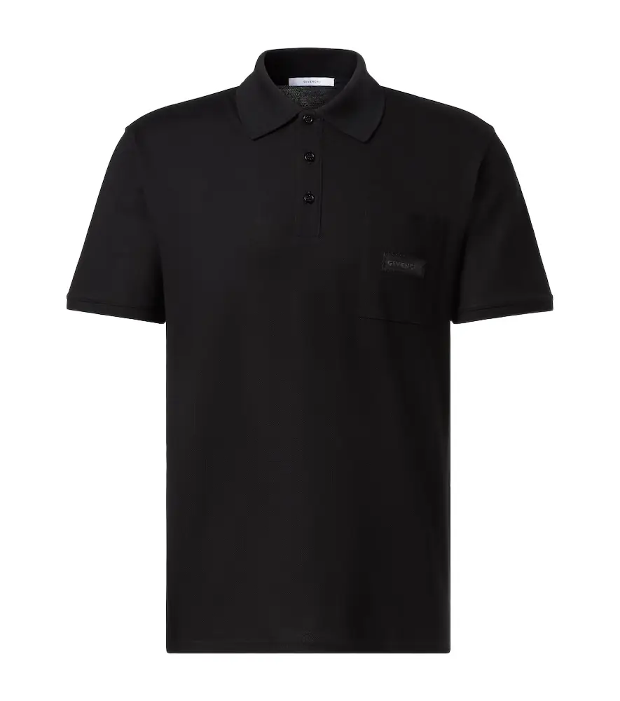 Givenchy Logo cotton piqué polo shirt