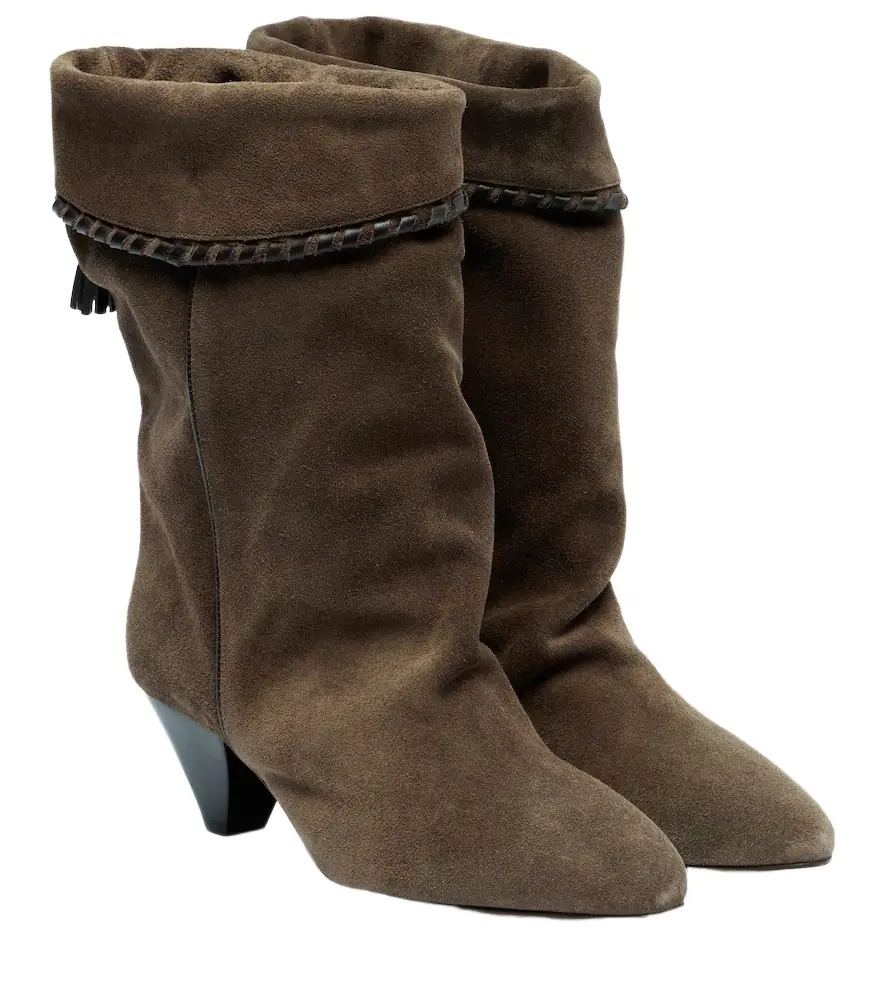 Isabel Marant Dalby 55 suede ankle boots