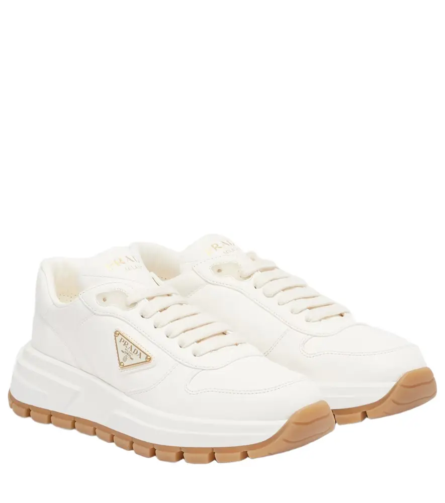 Prada Leather sneakers