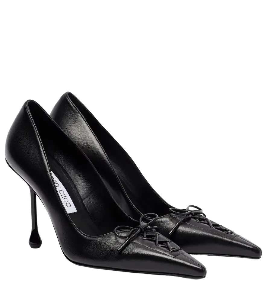 Jimmy Choo Scarlett 95 leather pumps