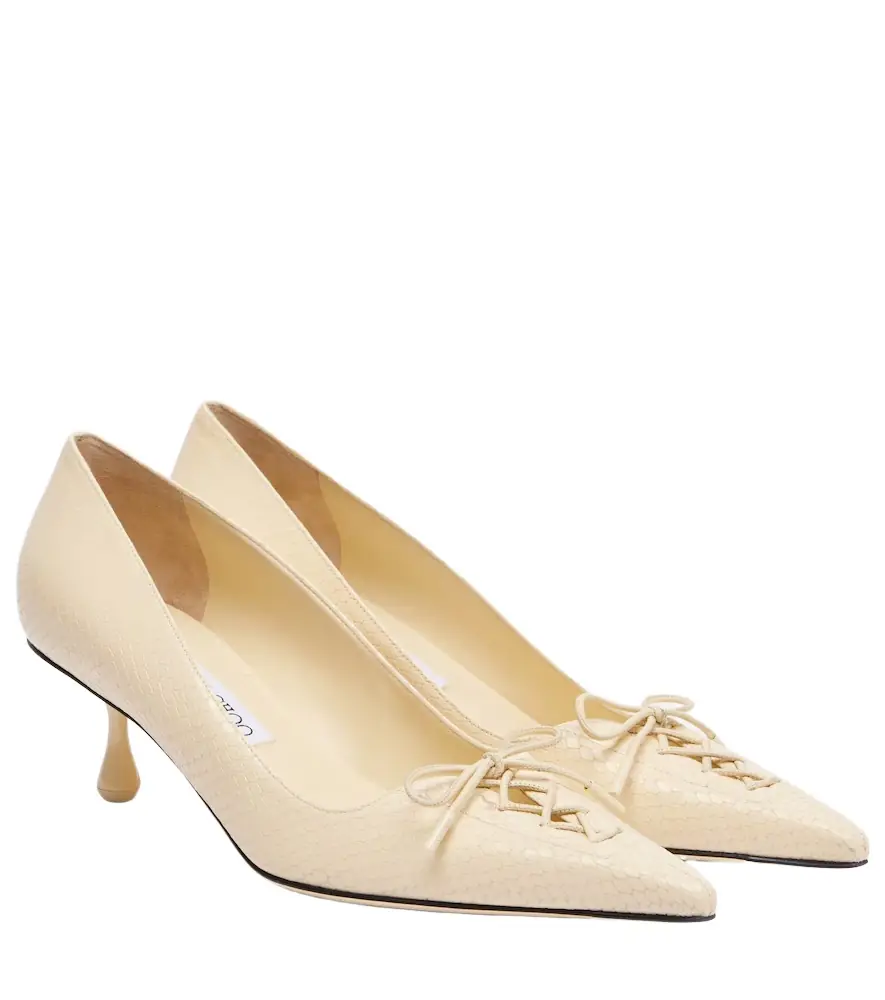 Jimmy Choo Scarlett 50 leather pumps