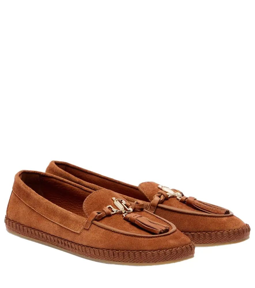 Jimmy Choo Fabien suede loafers - Women's Shoes