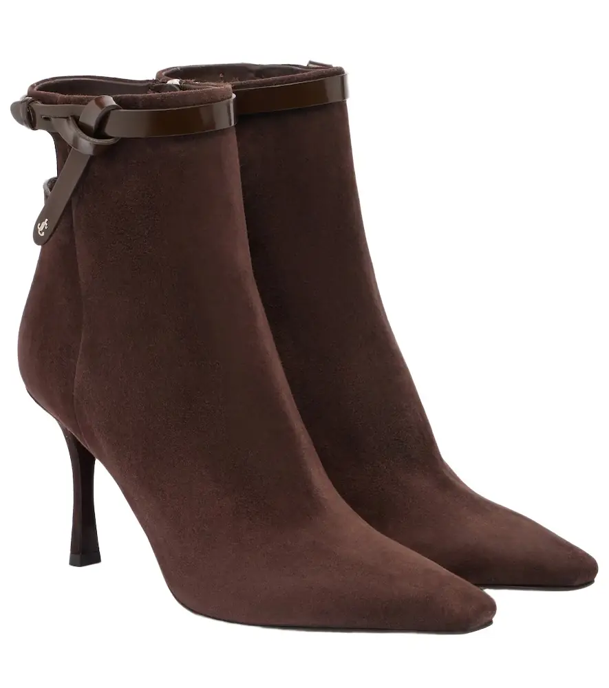 Jimmy Choo Camie 85 suede ankle boots