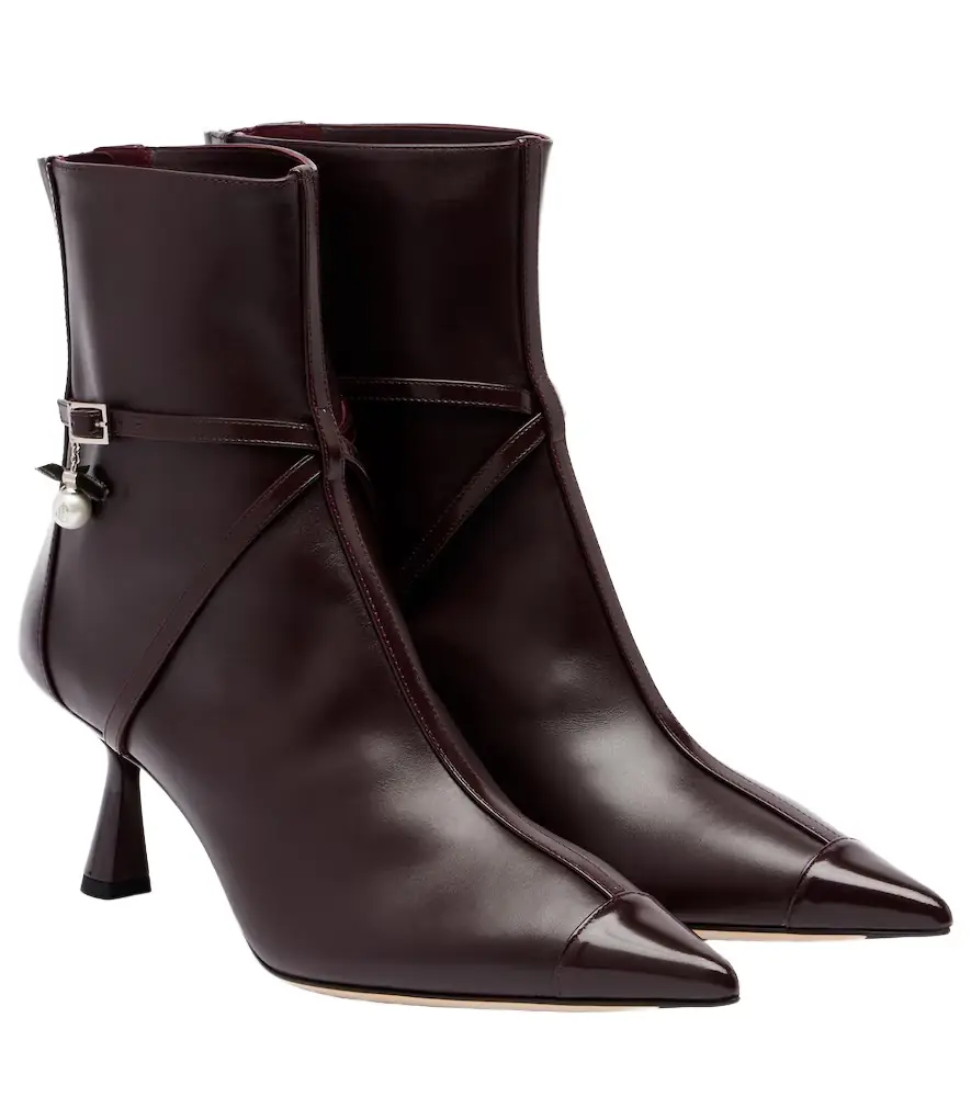 Jimmy Choo Aren 65 leather ankle boots - Women's Shoes