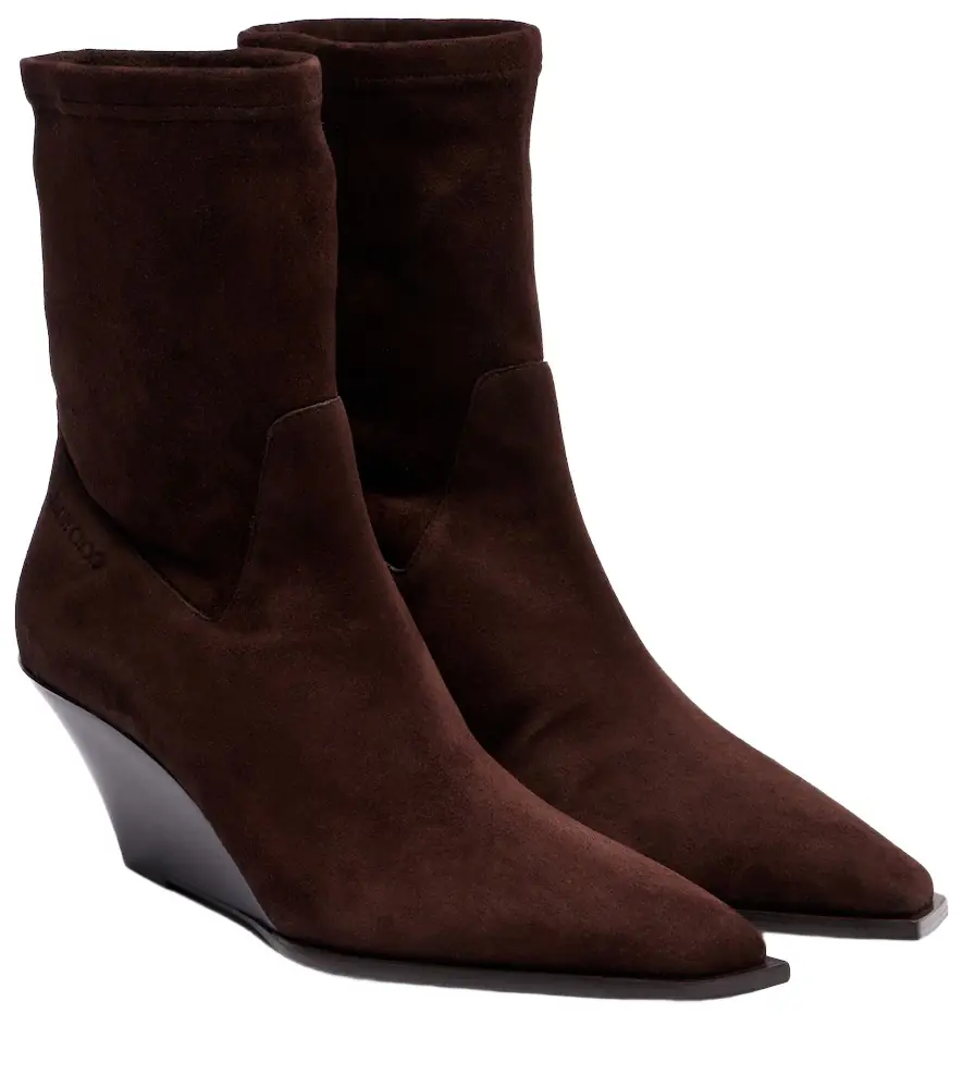 Jimmy Choo Hadley 60 suede ankle boots - Women's Shoes