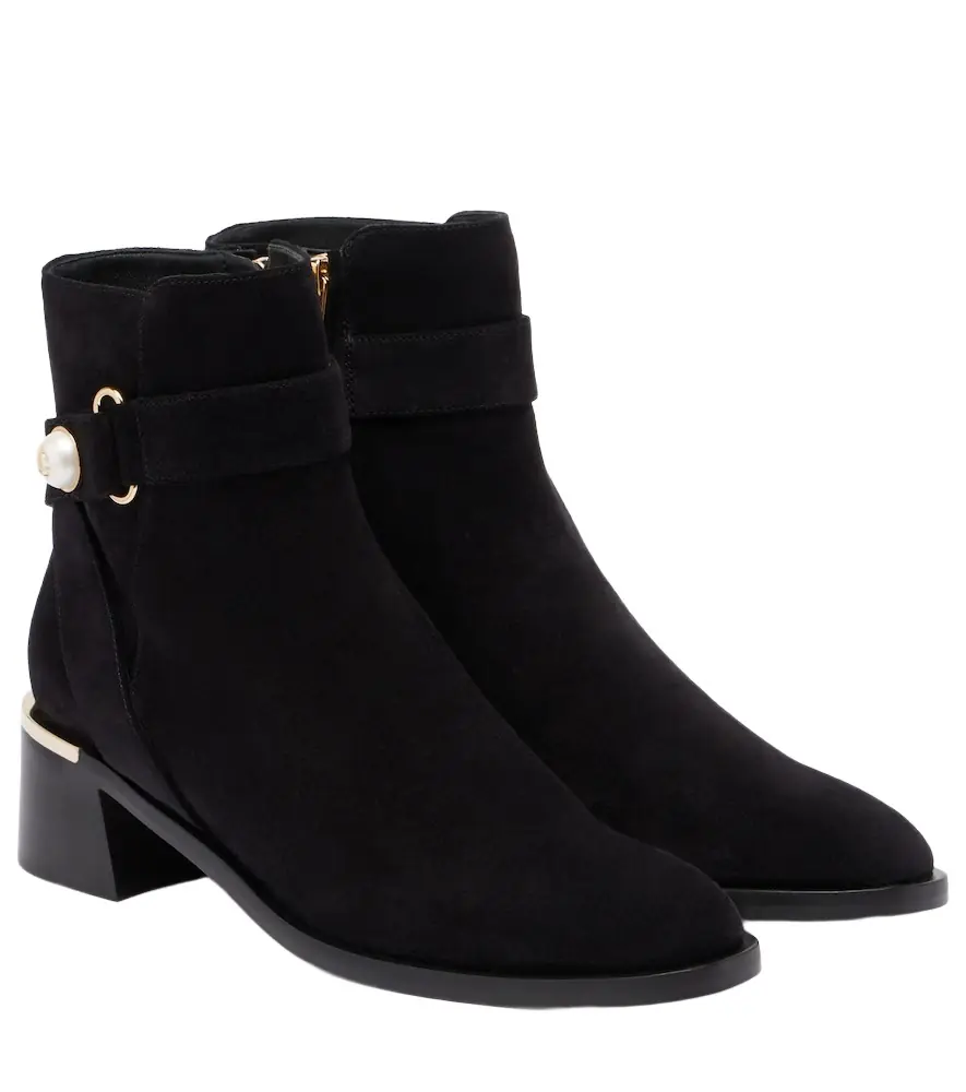Jimmy Choo Noor 45 suede ankle boots - Women's Shoes