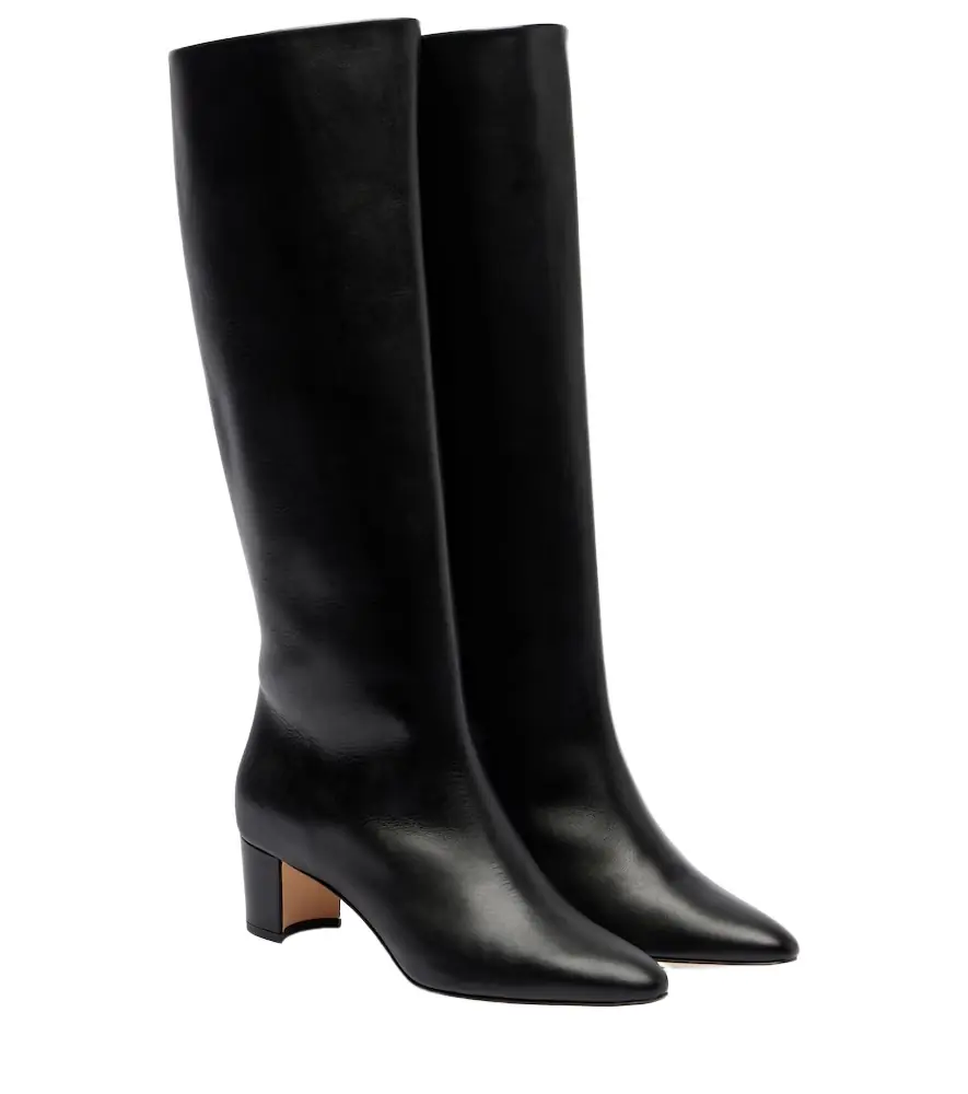 Manolo Blahnik Myra 50 leather boots