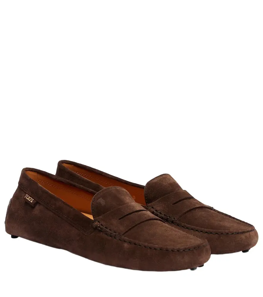 Tod's Gommino suede driving shoes