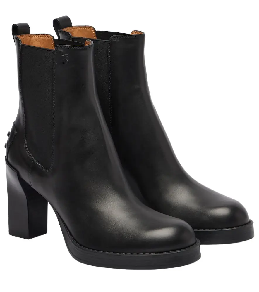 Tod's 80 leather Chelsea boots