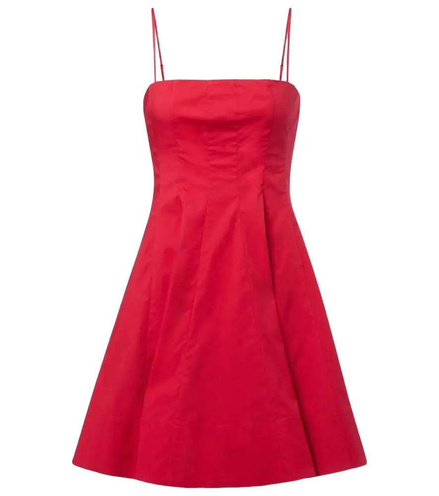 Staud Wylie cotton minidress