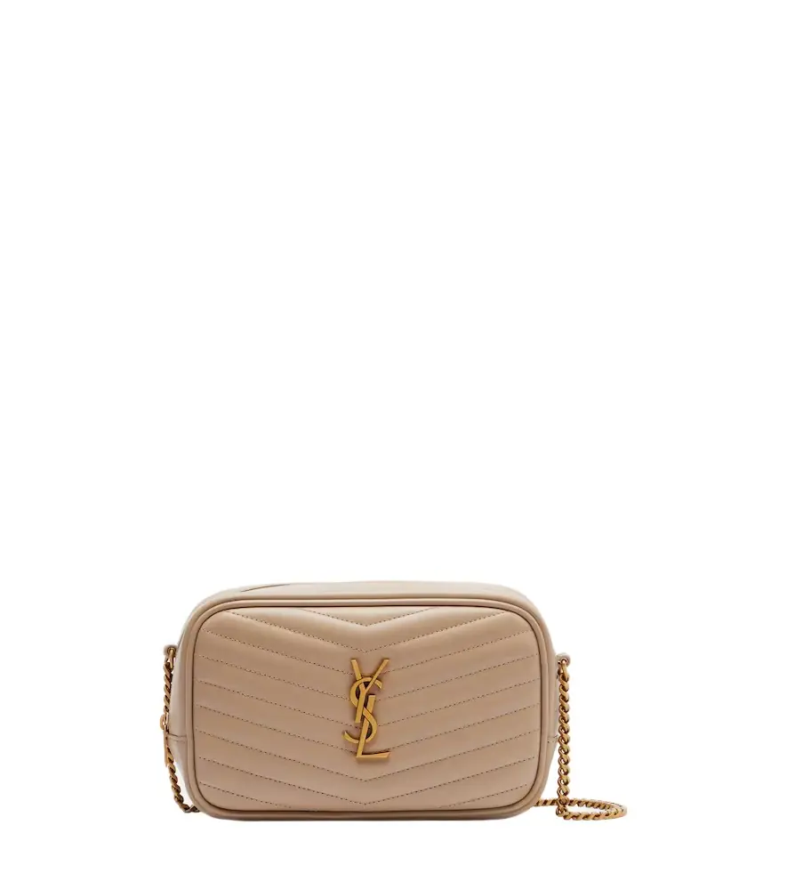 Saint Laurent Lou Mini quilted leather camera bag