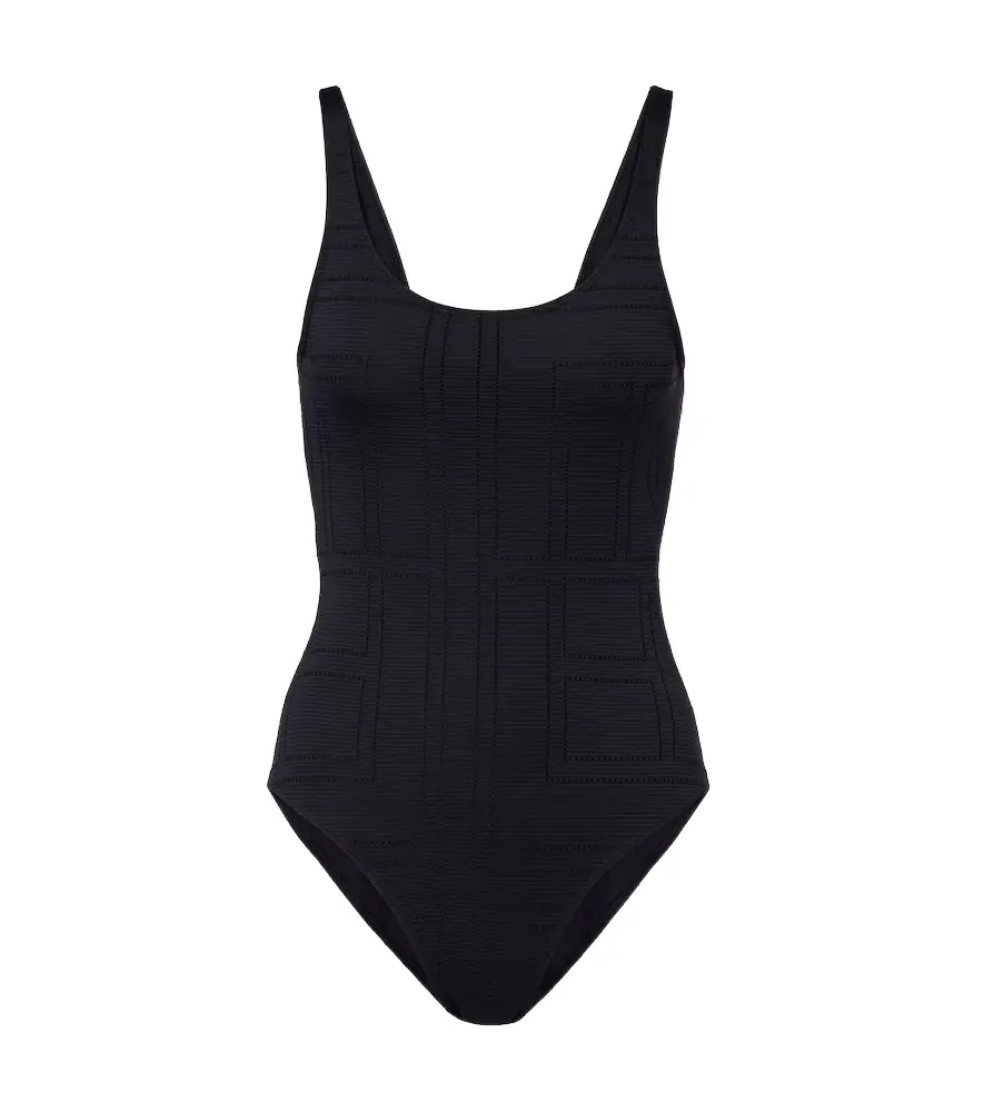 Toteme Monogram jersey swimsuit