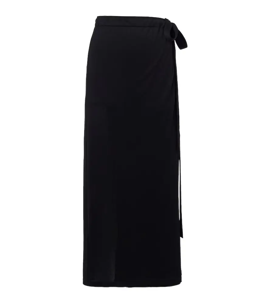 Toteme Cotton and silk midi skirt