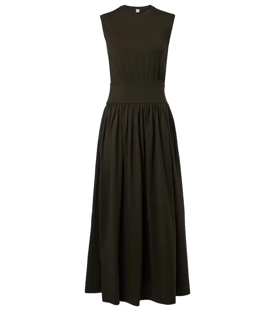 Toteme Cotton jersey maxi dress