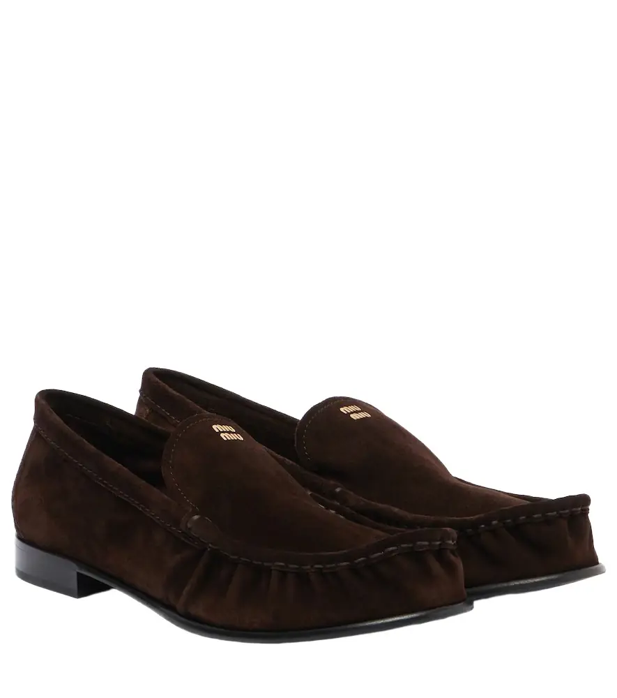 Miu Miu Suede loafers
