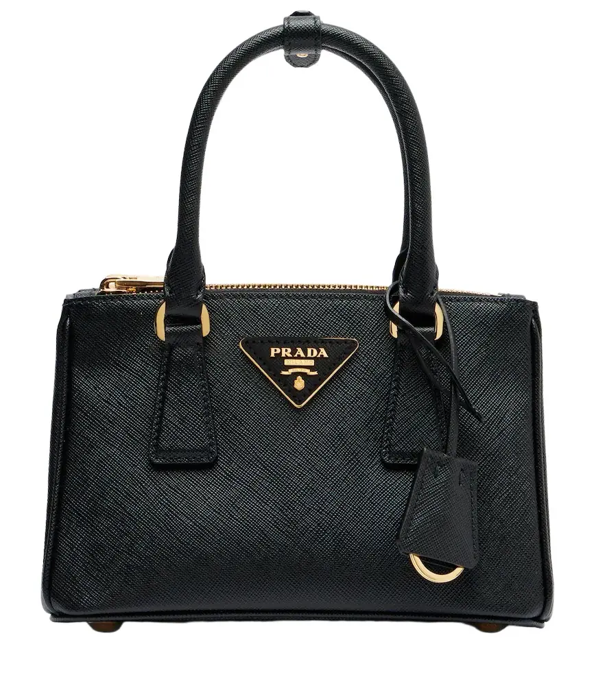Prada Galleria Mini leather tote bag