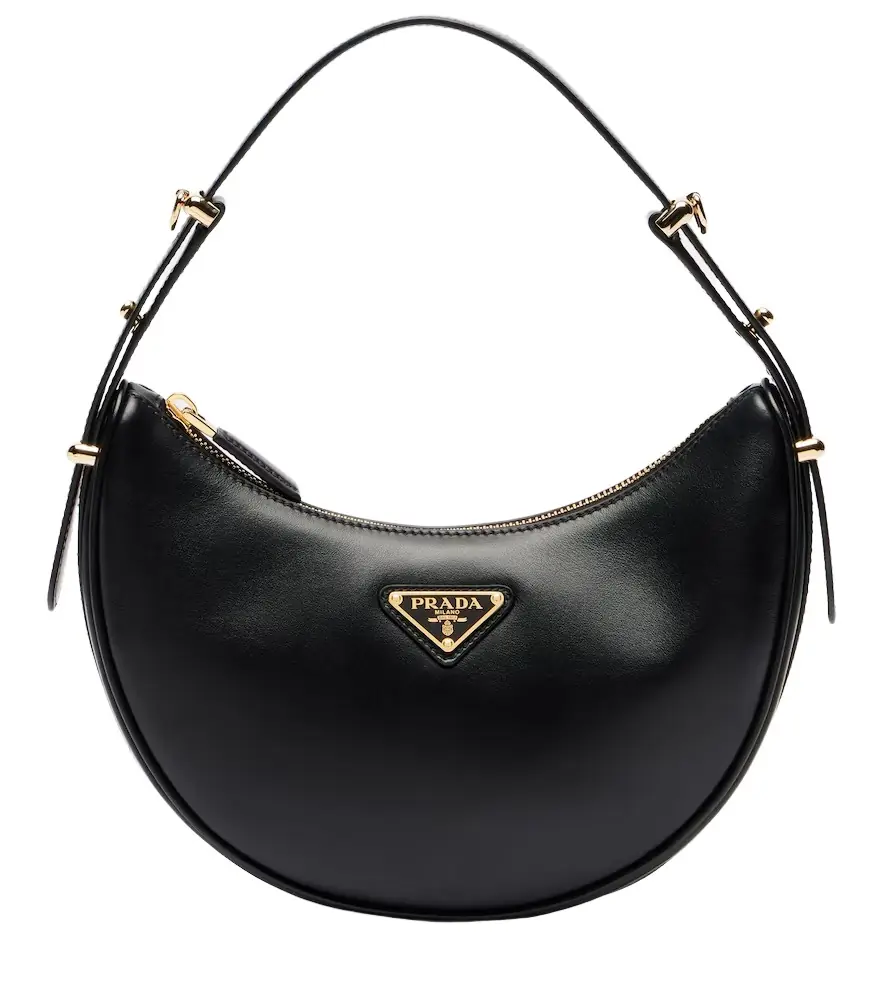 Prada Arqué Small leather shoulder bag