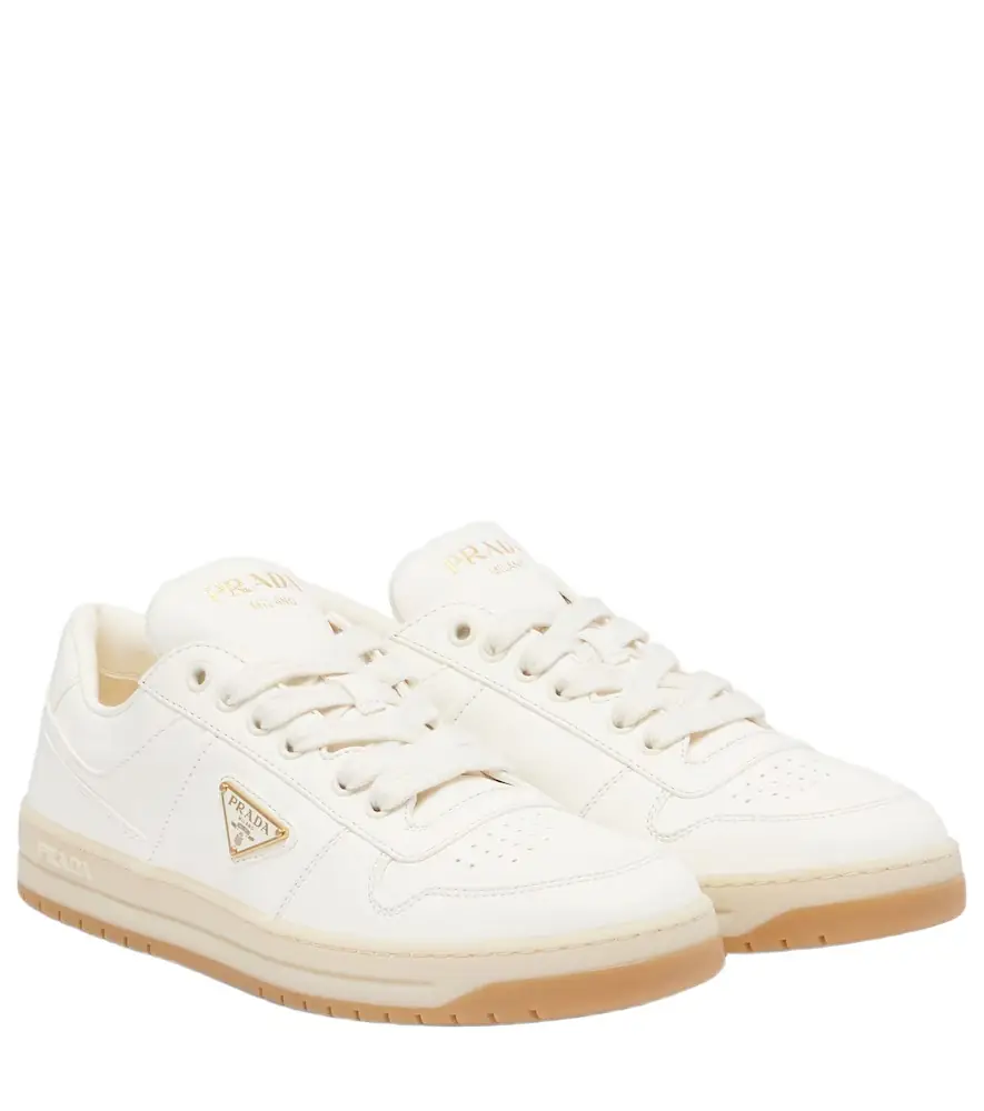 Prada Downtown leather sneakers