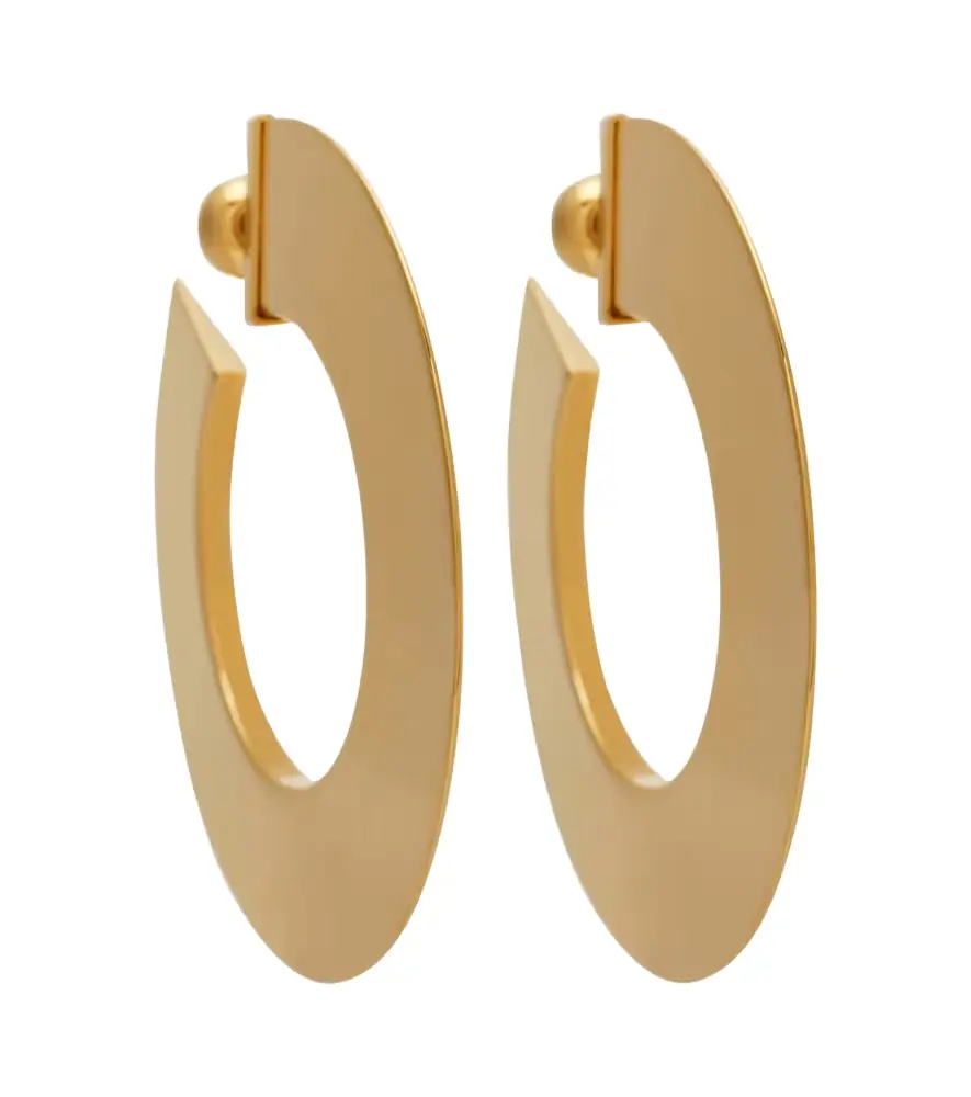 Alaia Alaïa Medium hoop earrings