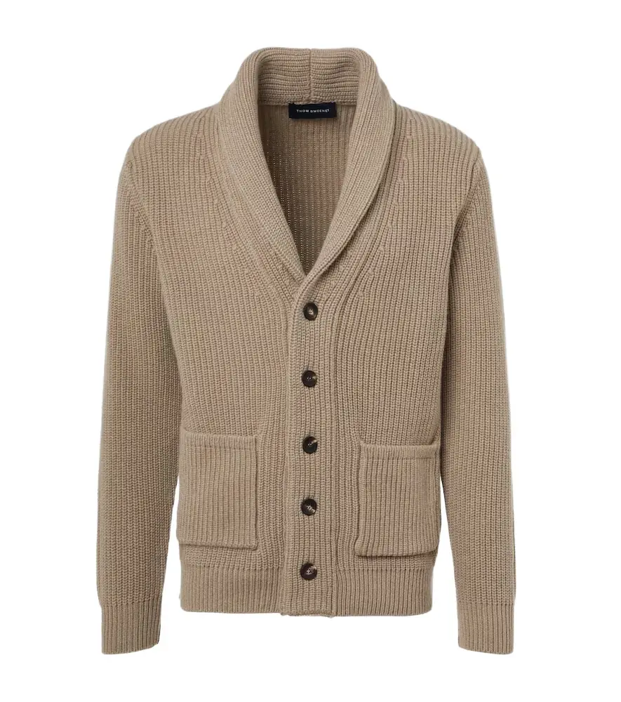 Thom Sweeney Wool and cashmere cardigan