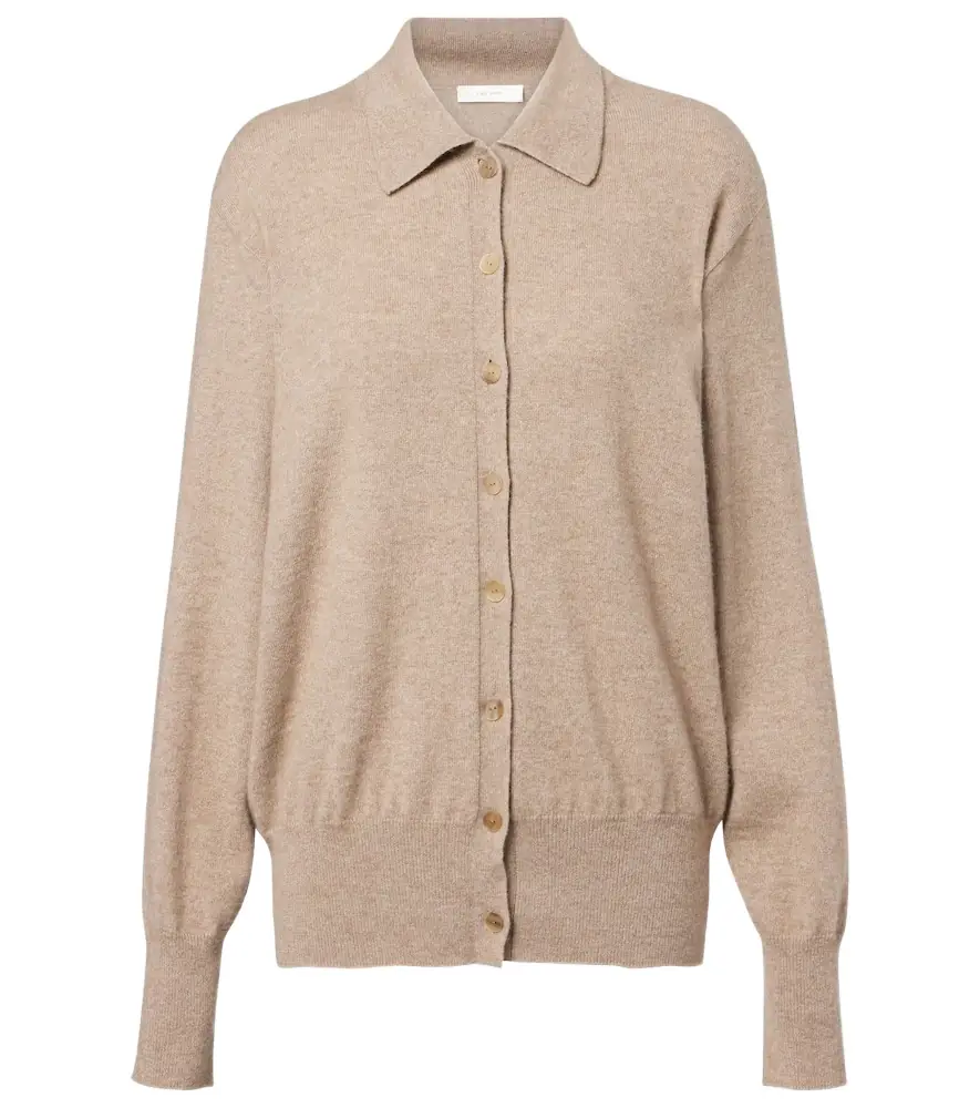 The Row Lillia cashmere cardigan