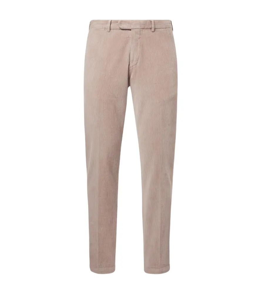 Thom Sweeney Cotton-blend corduroy slim pants
