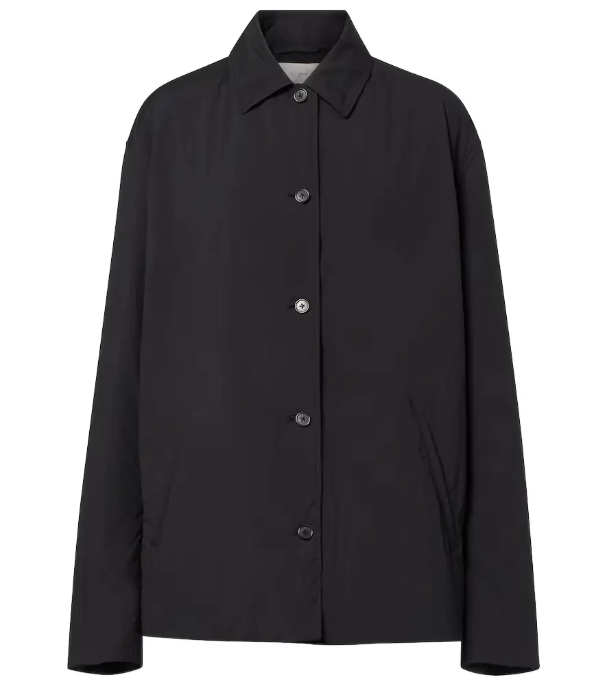 The Row Evadne technical overshirt
