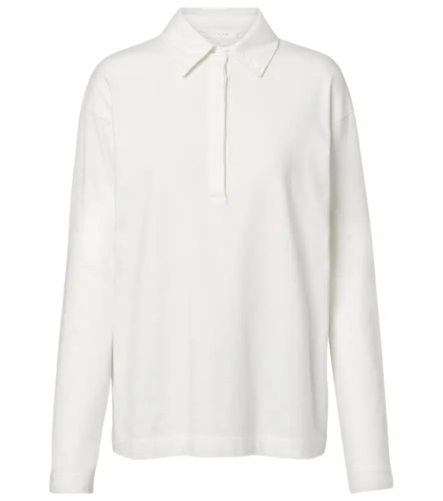 The Row Roddie cotton polo shirt