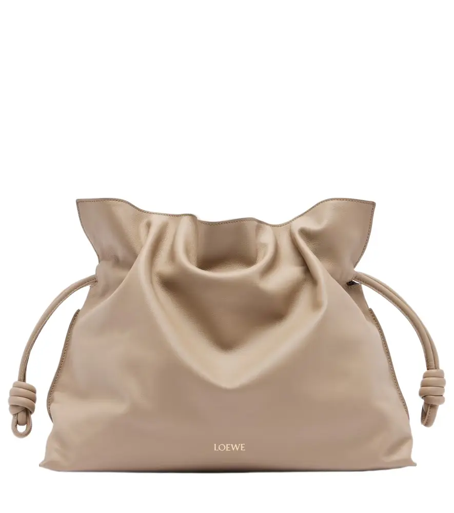 Loewe Flamenco Large leather clutch