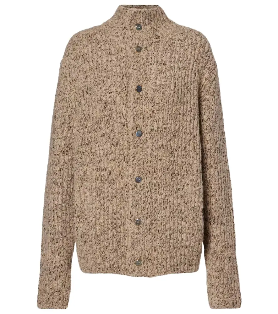 God's True Cashmere Cashmere bouclé cardigan