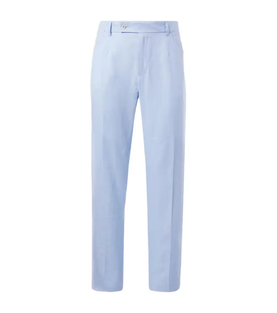 Dolce & Gabbana Linen straight pants