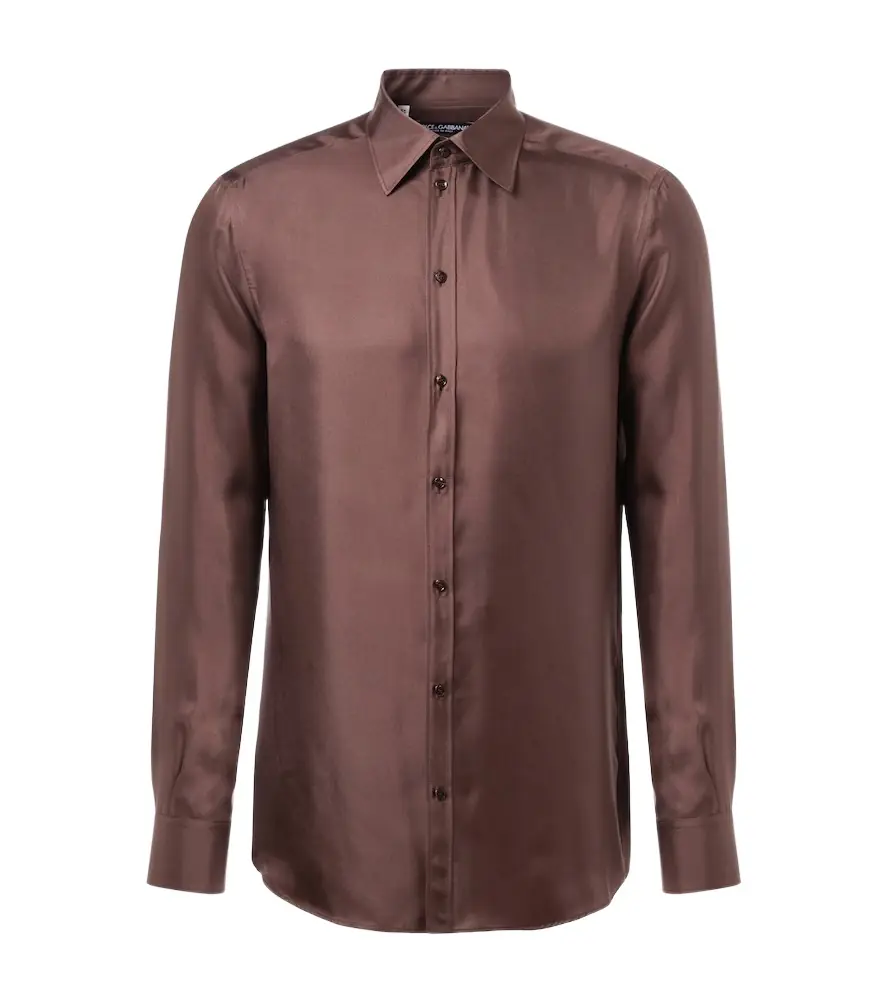 Dolce & Gabbana Silk twill dress shirt