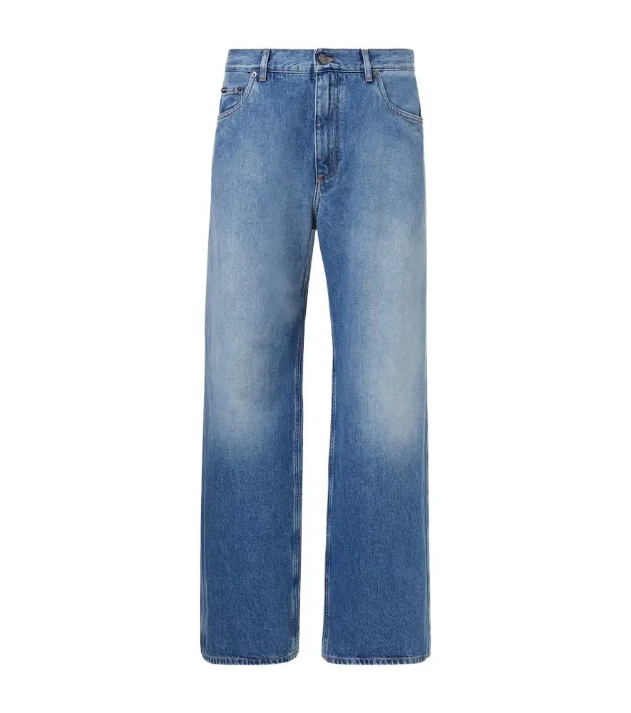 Dolce & Gabbana Mid-rise wide-leg jeans