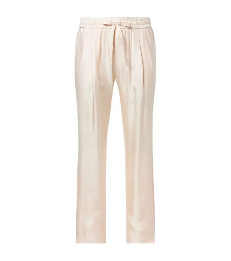 Dolce & Gabbana Silk tapered pants