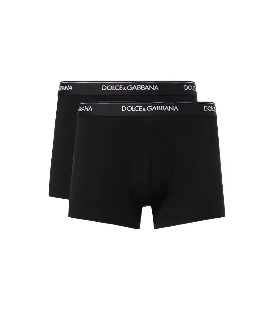 Dolce & Gabbana Set of 2 cotton-blend briefs