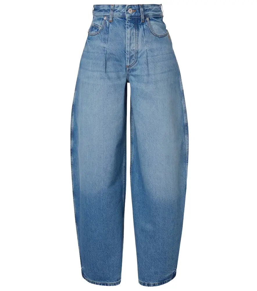 Jacquemus Ovalo De-Nîmes barrel-leg jeans