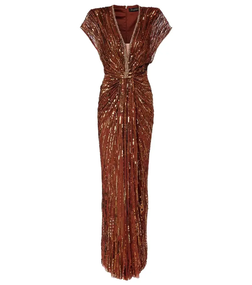 Jenny Packham Zola sequined gown - Women's Clothing