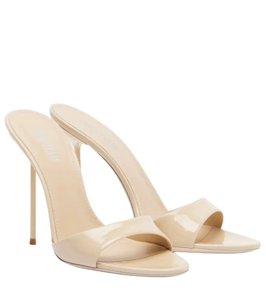 Paris Texas Lidia 105 patent leather mules