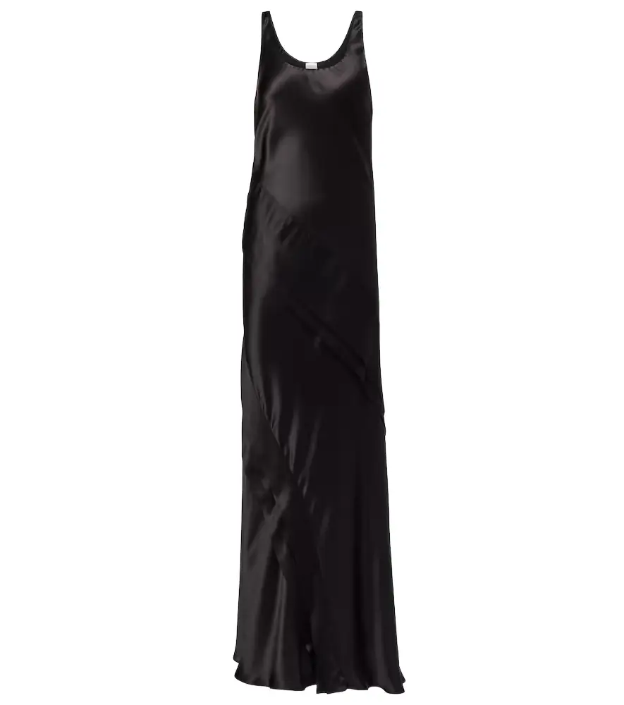 Saint Laurent Silk satin slip dress