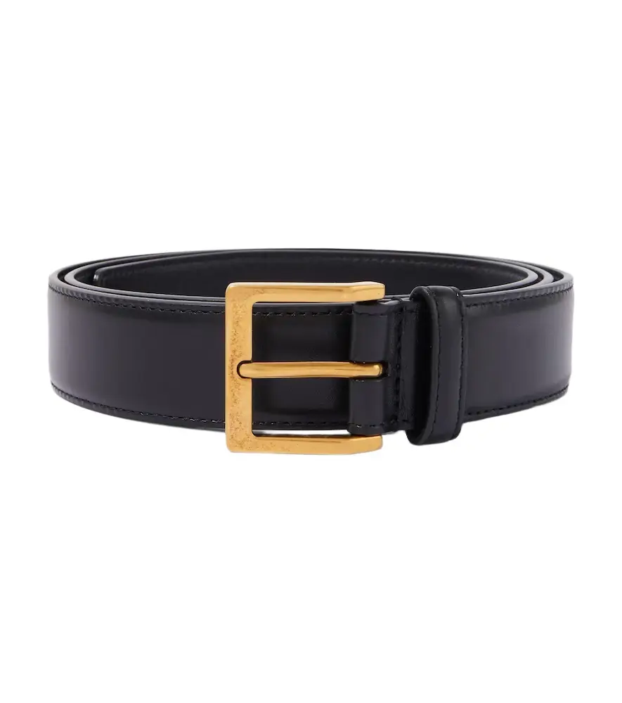 Saint Laurent Vadim leather belt