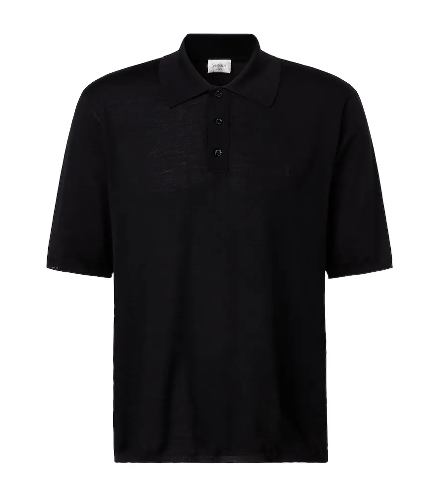 Saint Laurent Wool polo shirt