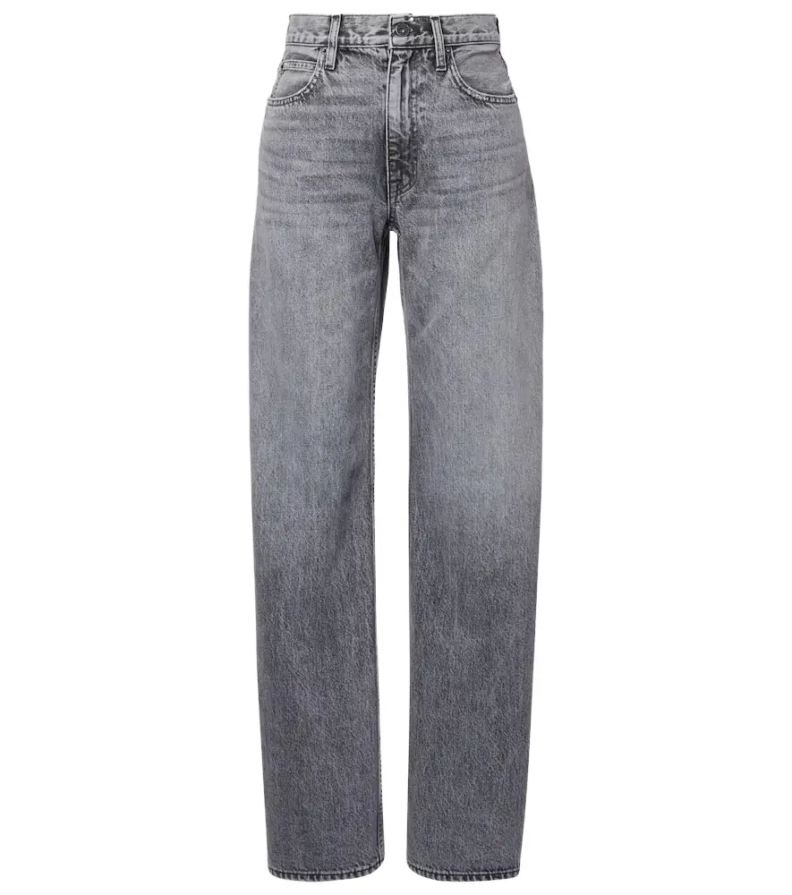 Slvrlake Cassie high-rise wide-leg jeans