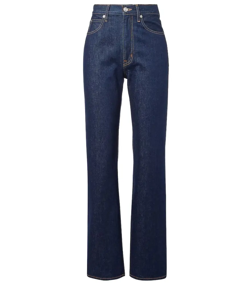 Slvrlake London high-rise straight jeans